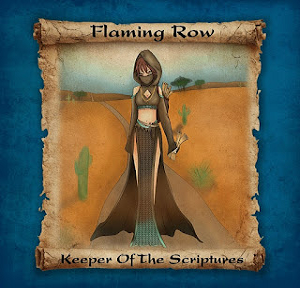 Flaming R w Keeper Of The Scriptures
